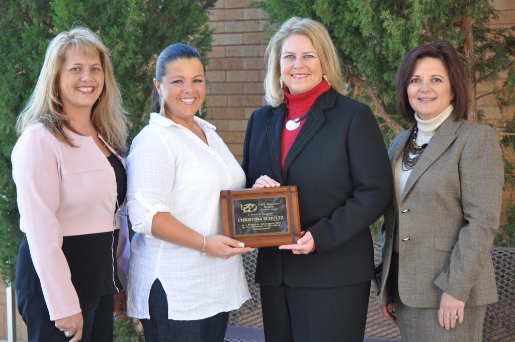 Christina Schultz receives Utah Business Women Award