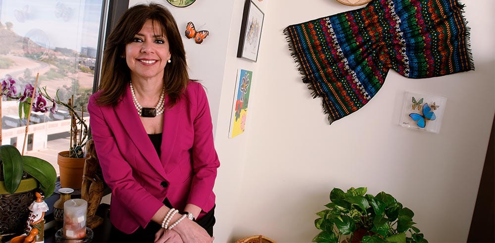 Dr. Maria Harper-Marinick in her office